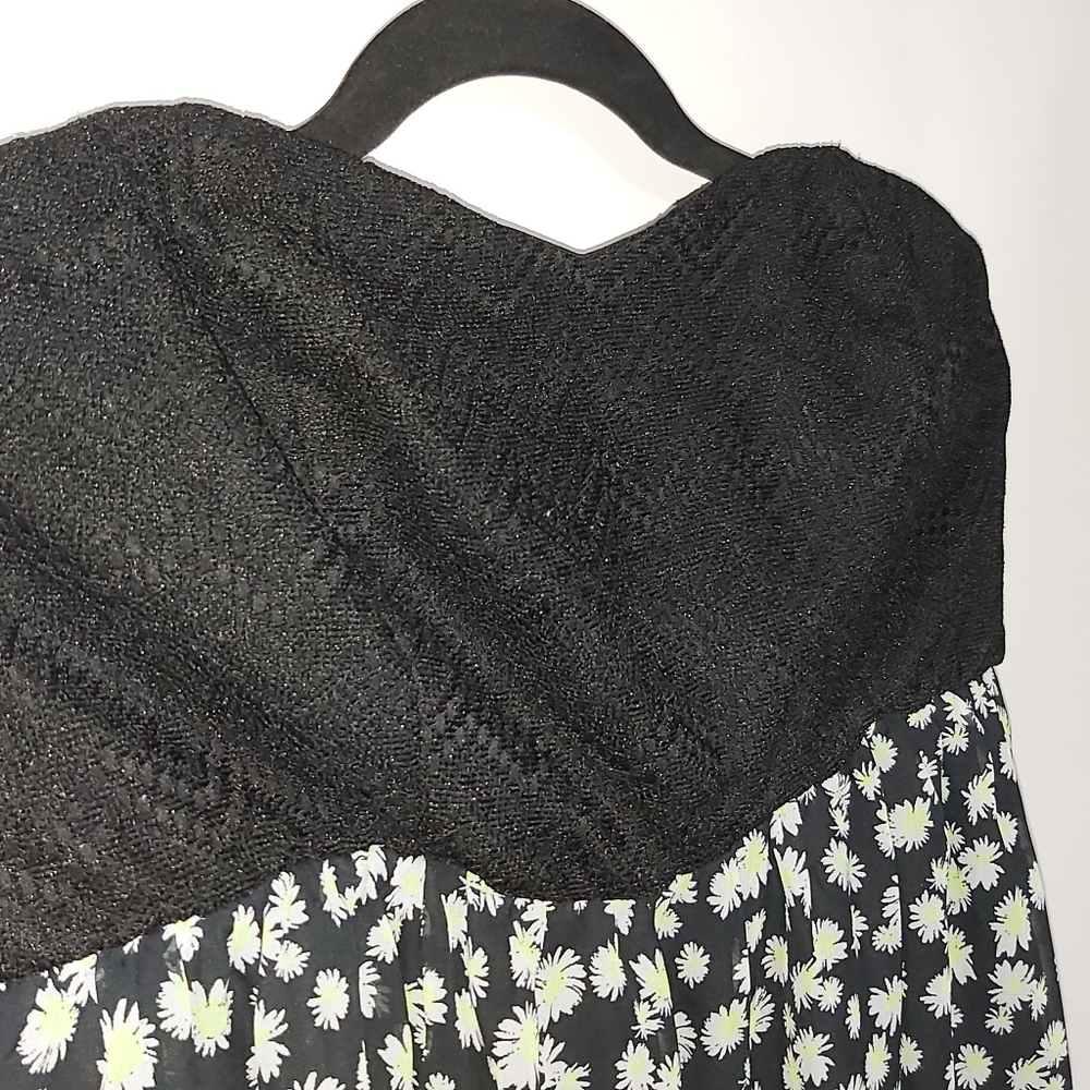 Black hi-low dress - Picture 2 of 4